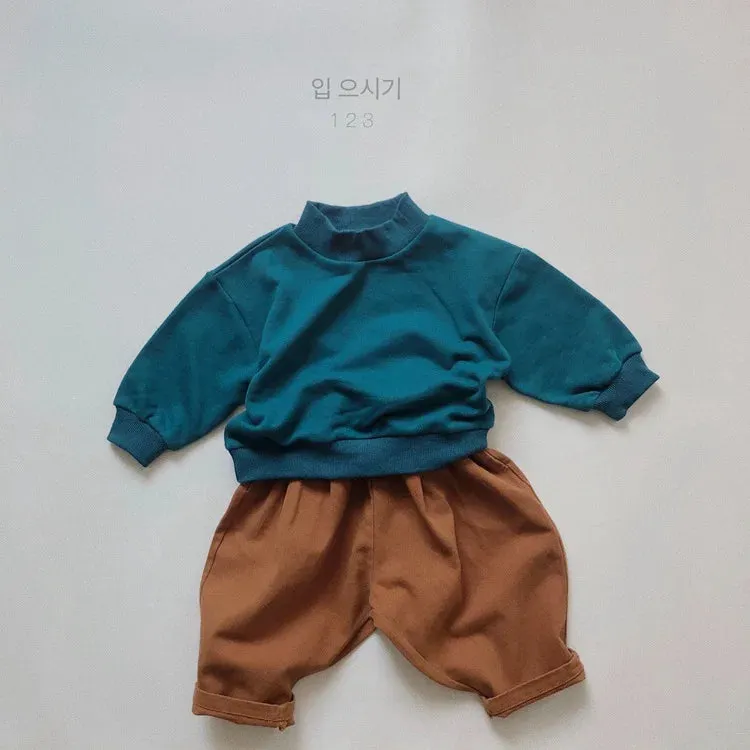 1-6Yrs Baby Boys Girls Pants Korean Style Spring Autumn Kids Radish Pants Casual Pant Cotton Elastic Waist Children's Trousers