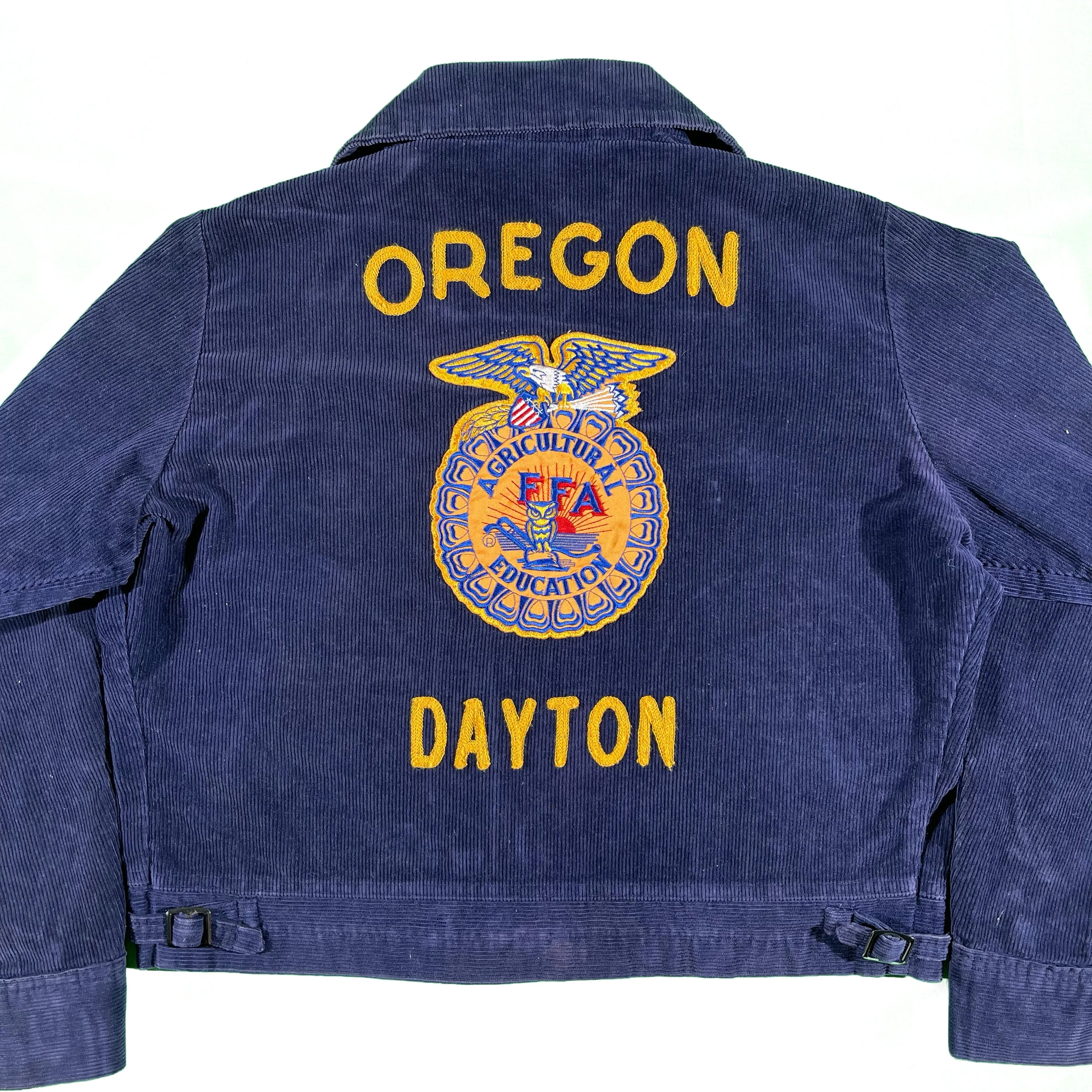 80s Cropped Dayton Oregon FFA Jacket- M