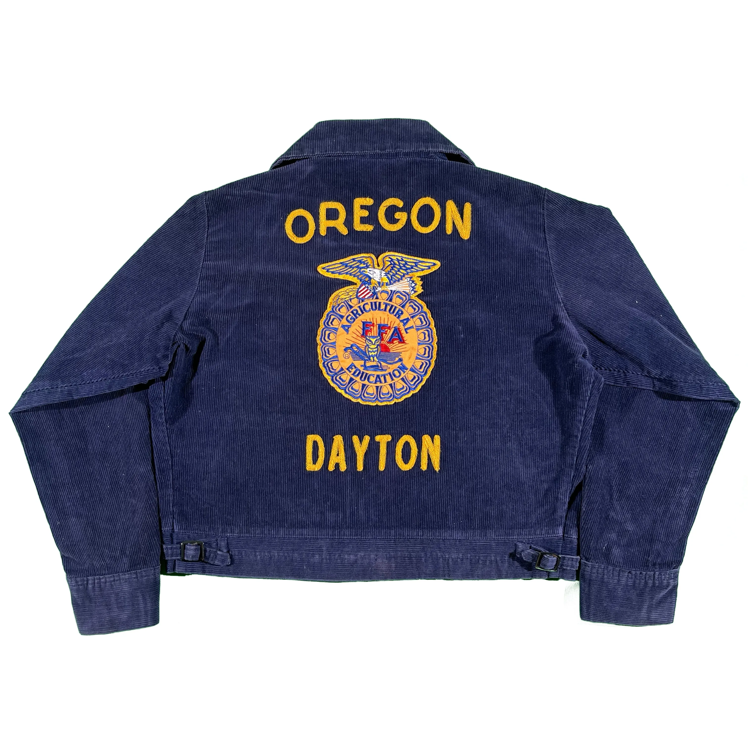 80s Cropped Dayton Oregon FFA Jacket- M