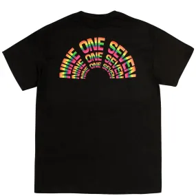 917 Rainbow T Shirt Black