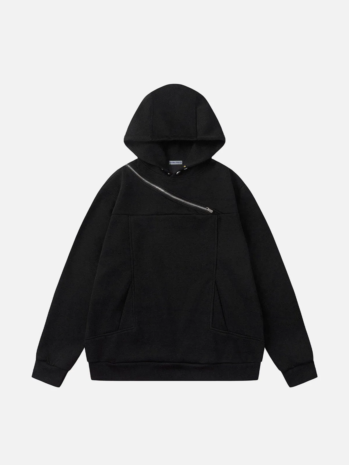 Aelfric Eden Curved ZIP UP Split Pullover Hoodie