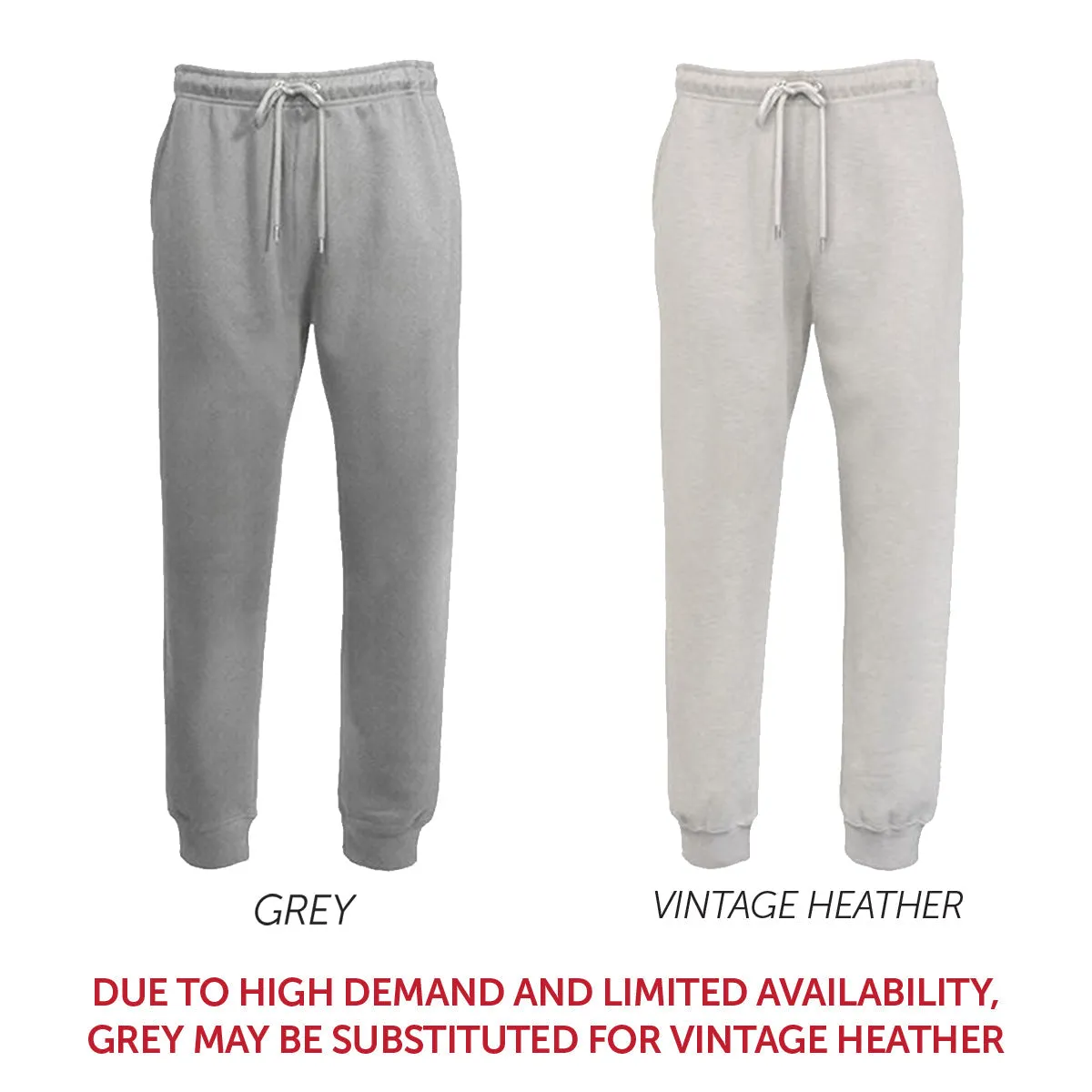 AGR Vintage Grey Classic Joggers