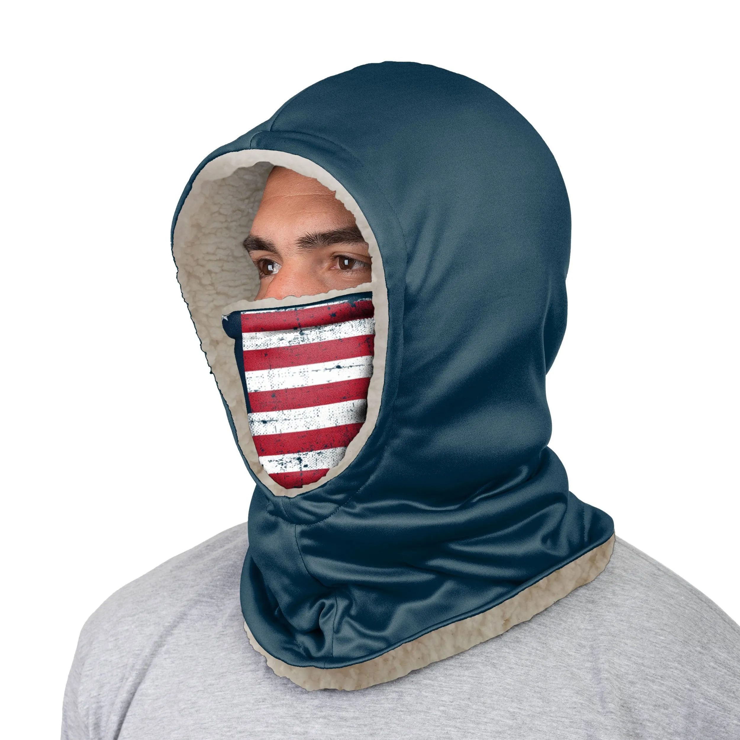 Americana Hooded Gaiter Scarf