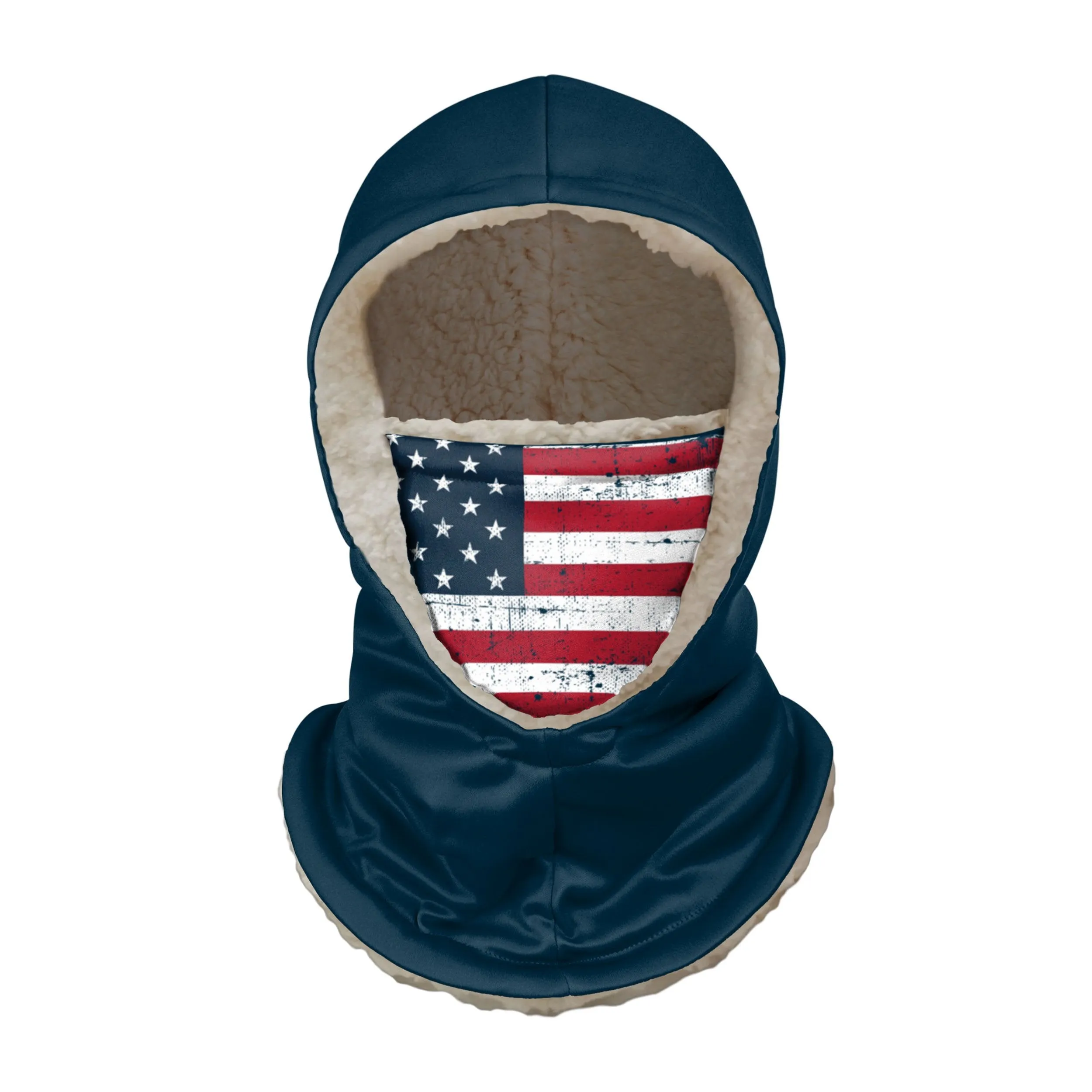 Americana Hooded Gaiter Scarf