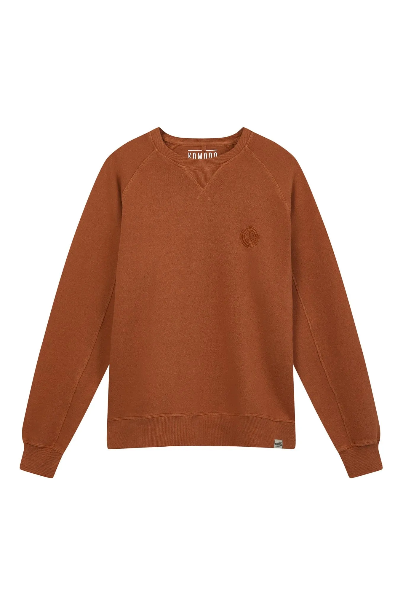 Anton Men's Organic Cotton Crewneck | Brick Clay