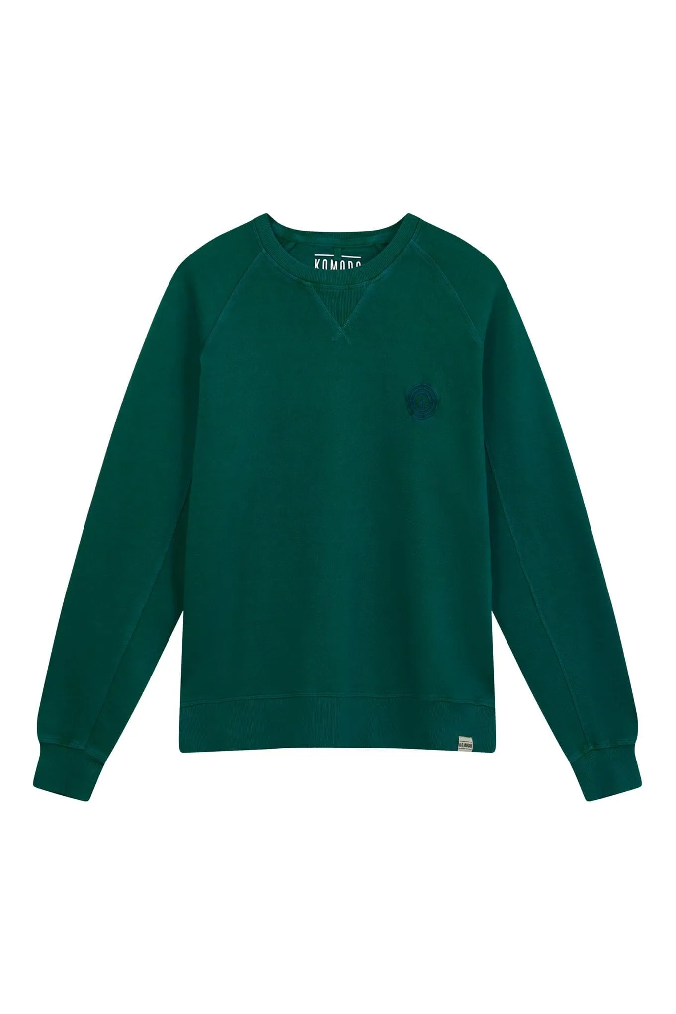 Anton Men's Organic Cotton Crewneck | Teal Green