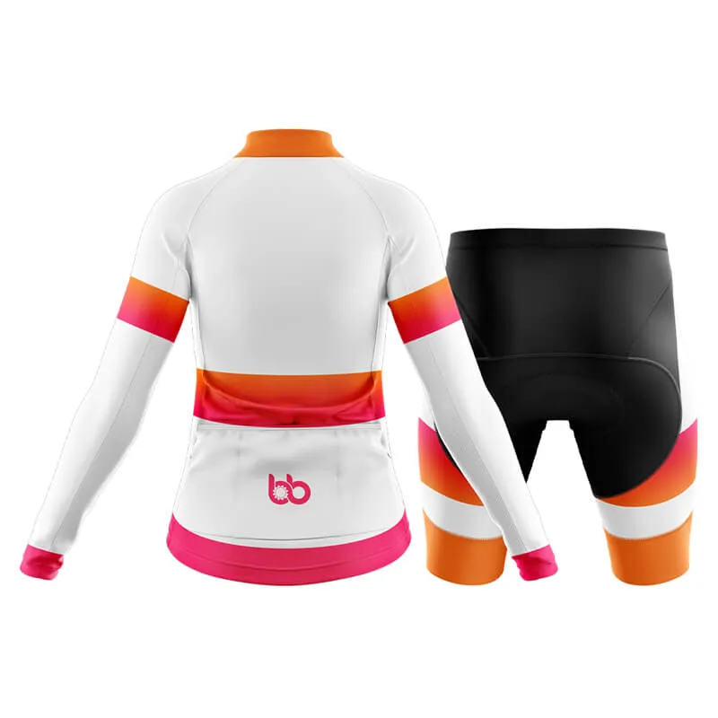 BB Gradient Club Cycling Kit (Pink-Orange)