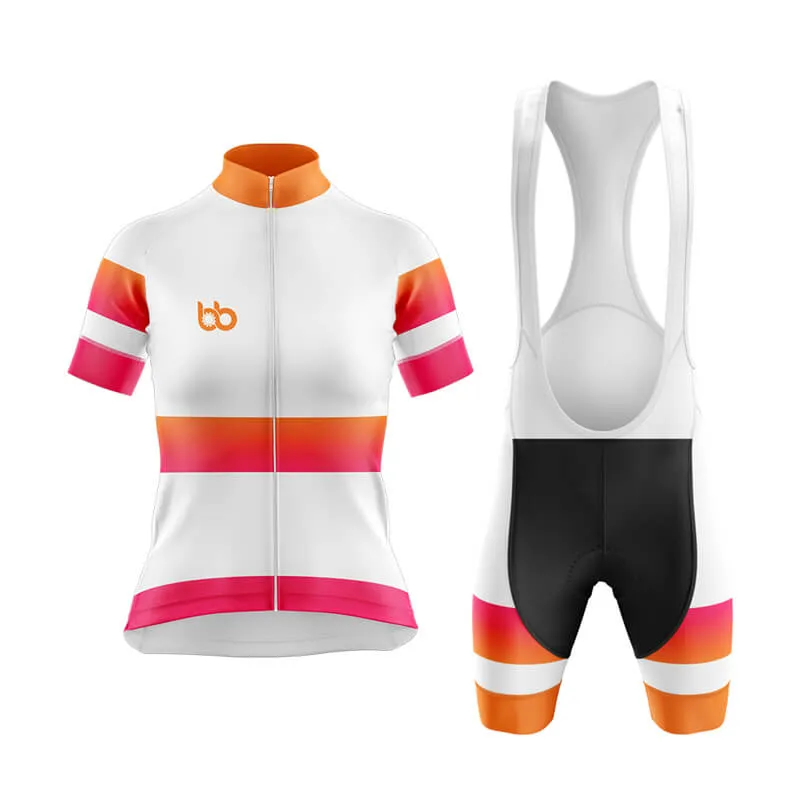 BB Gradient Club Cycling Kit (Pink-Orange)