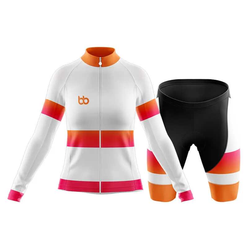 BB Gradient Club Cycling Kit (Pink-Orange)