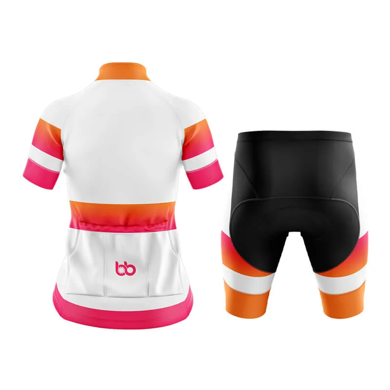 BB Gradient Club Cycling Kit (Pink-Orange)