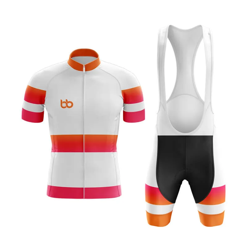 BB Gradient Club Cycling Kit (Pink-Orange)