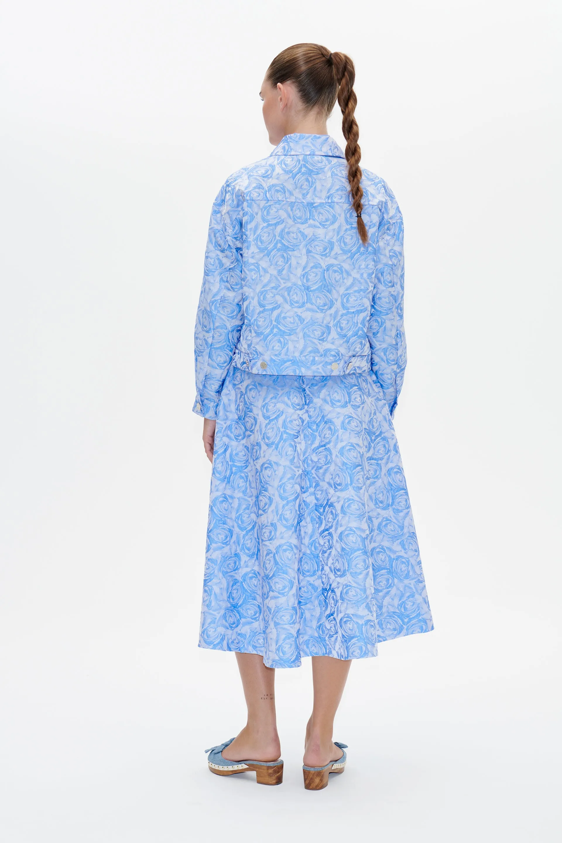 BERETTE |  Blue Rose Jacquard