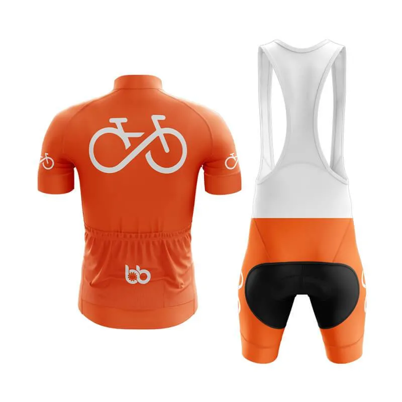 Bike Forever 2.0 Club Cycling Kit (Orange)