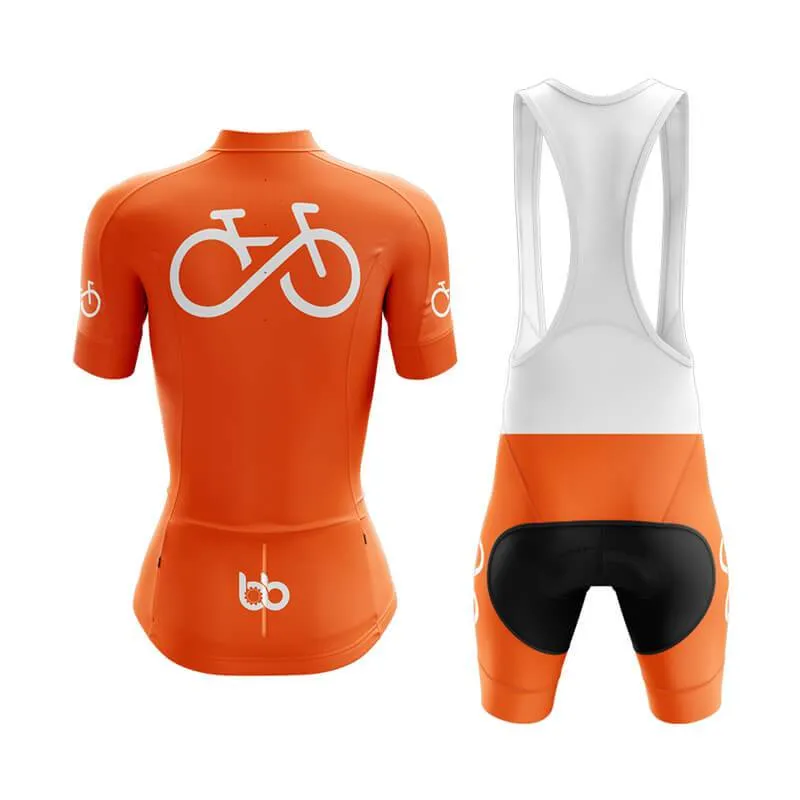 Bike Forever 2.0 Club Cycling Kit (Orange)