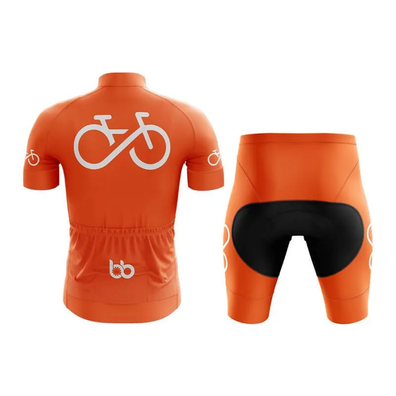 Bike Forever 2.0 Club Cycling Kit (Orange)