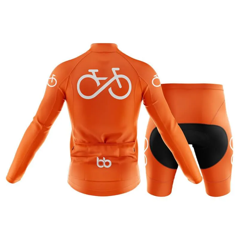 Bike Forever 2.0 Club Cycling Kit (Orange)