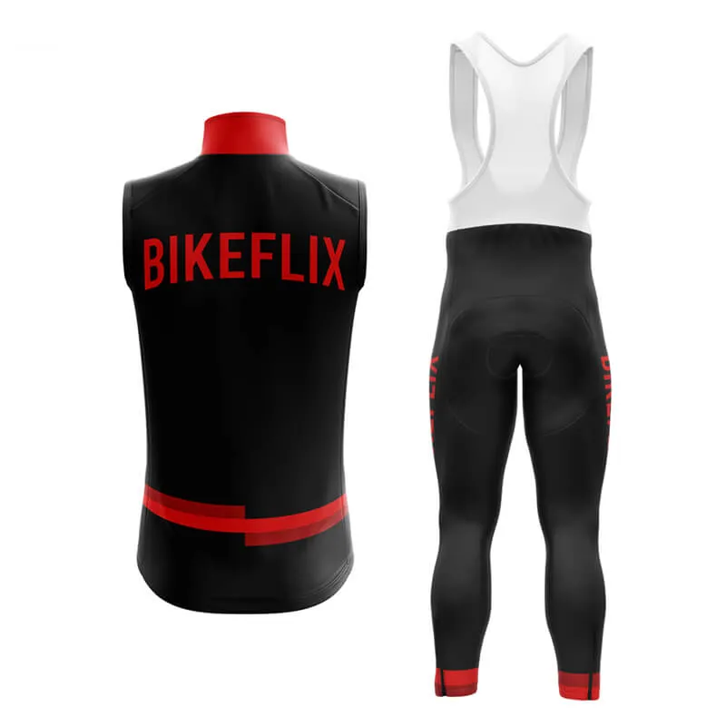 Bikeflix Club Cycling Kit (V1) (Black)