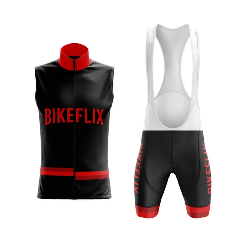 Bikeflix Club Cycling Kit (V1) (Black)