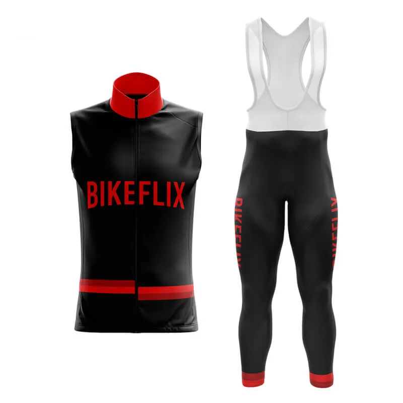 Bikeflix Club Cycling Kit (V1) (Black)