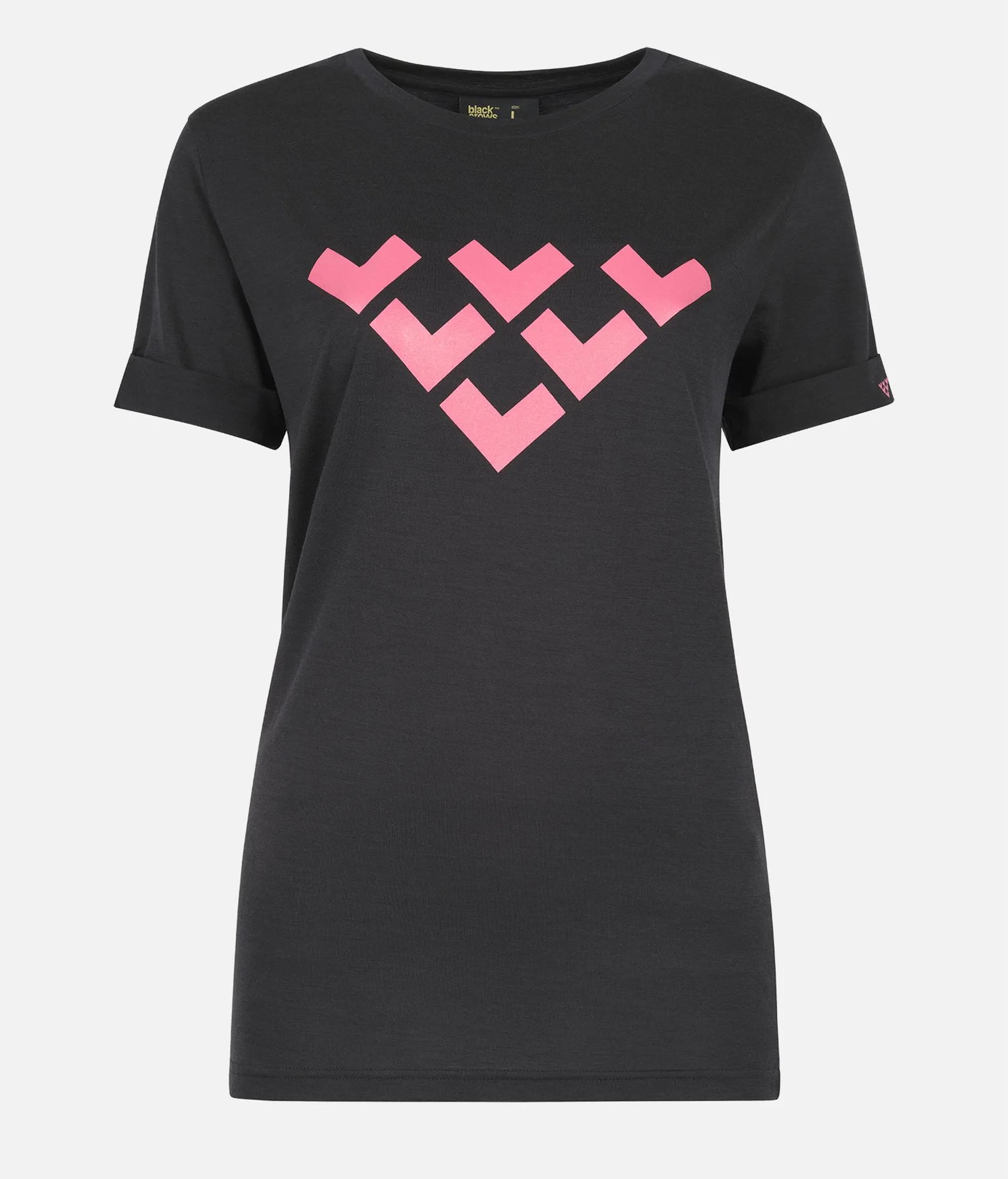 Black Crows Women's Merino Short Sleeve Chevron Tee