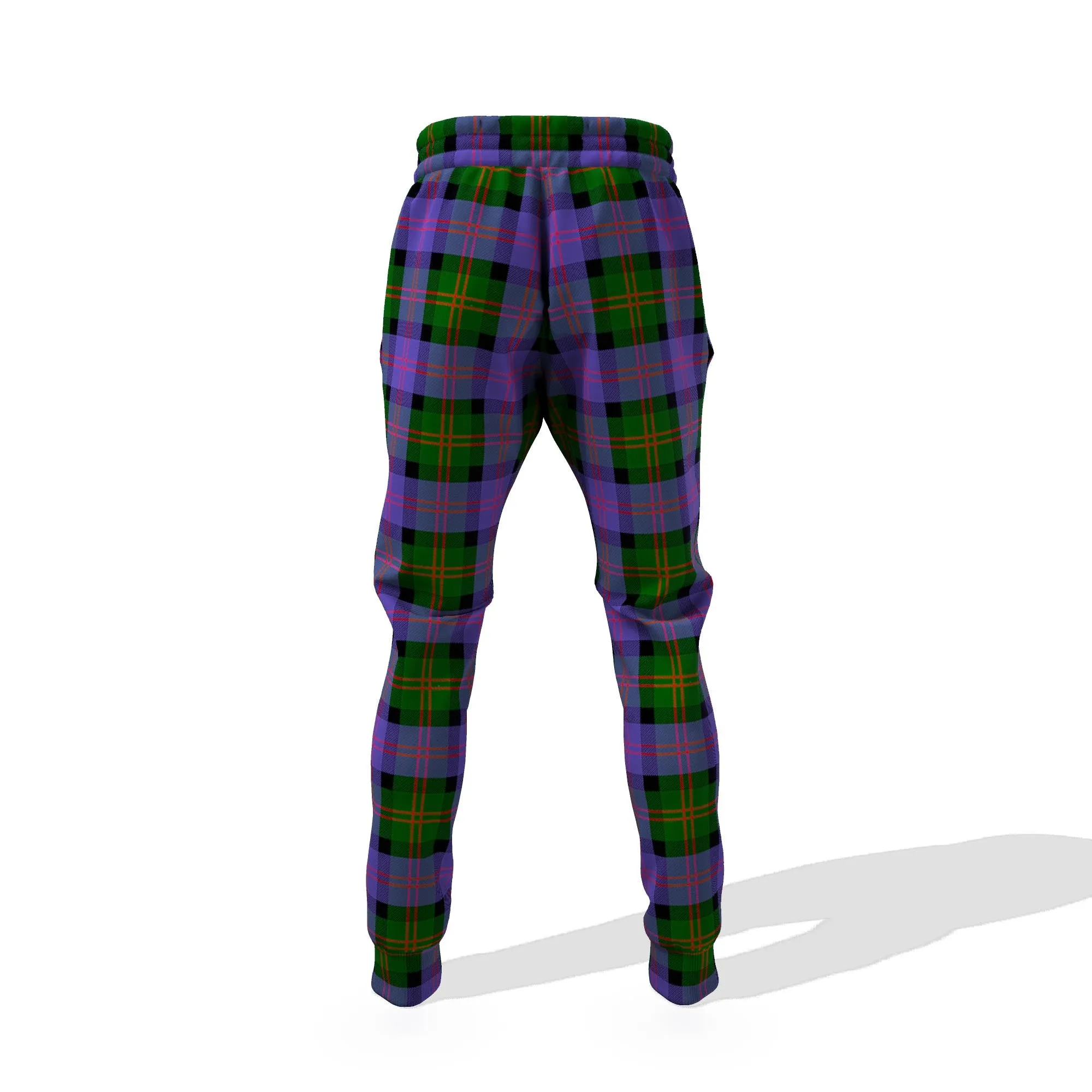 Blair Modern Tartan Joggers Pants with Family Crest