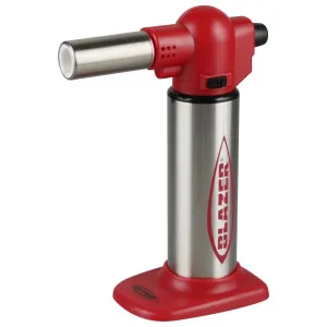 Blazer Big Buddy Refillable Butane Turbo Torch - Red