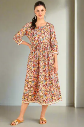 Bloom Anarkali Feeding Kurti