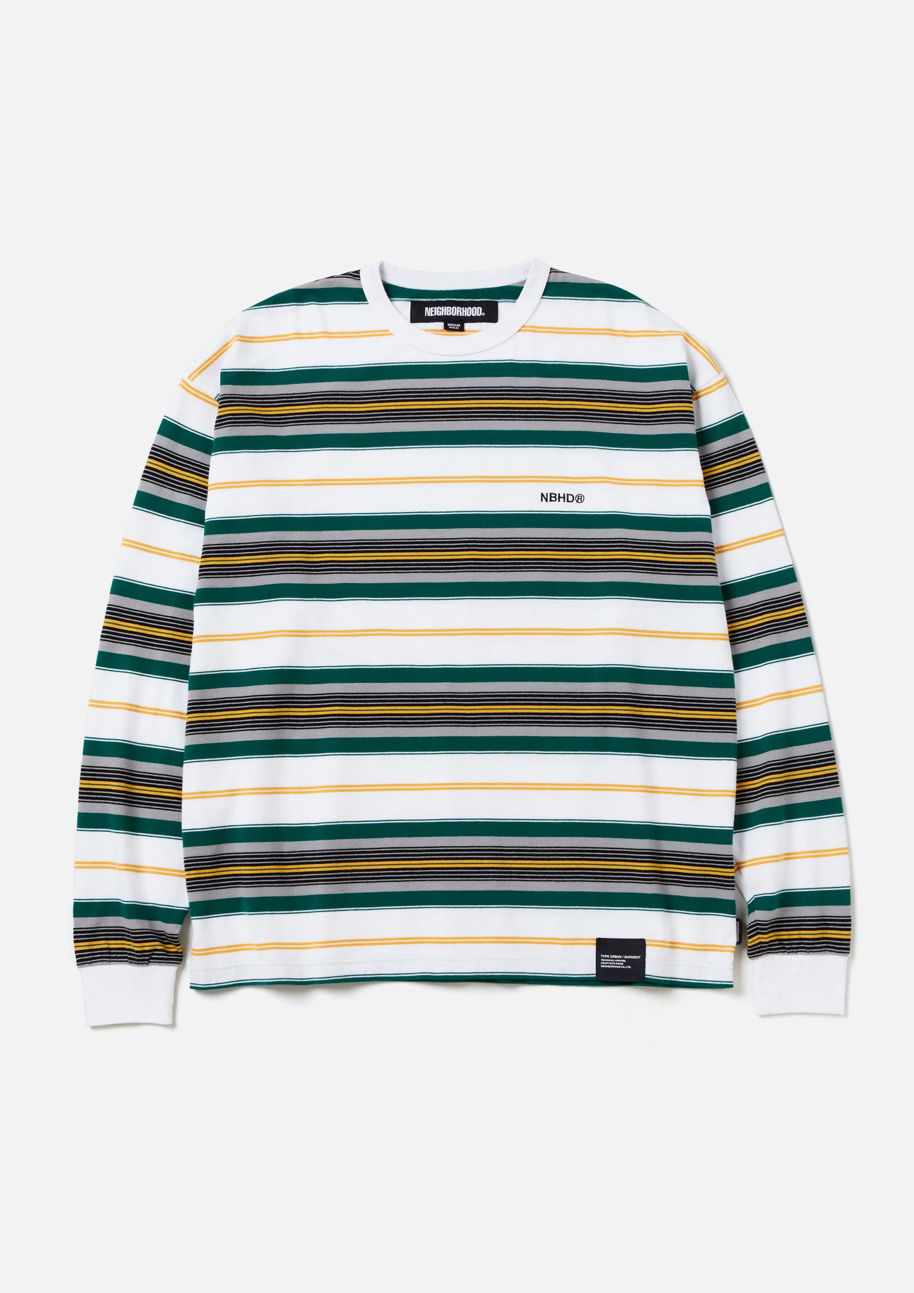 BORDER CREWNECK LS