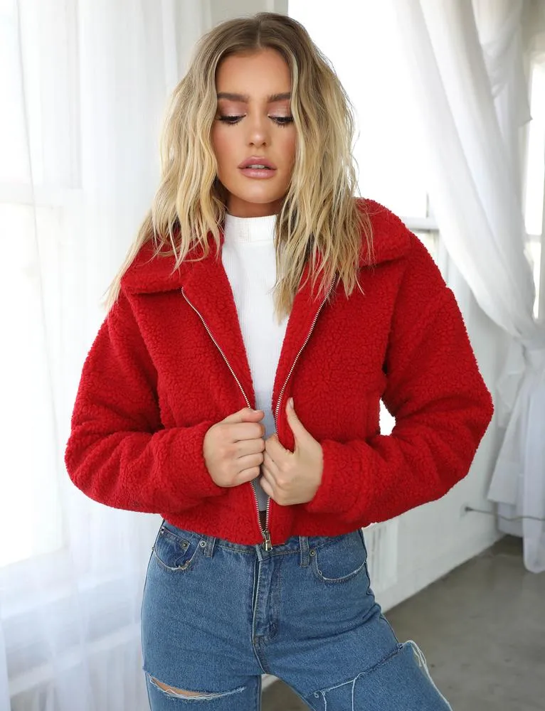 Brooklyn Jacket - Red