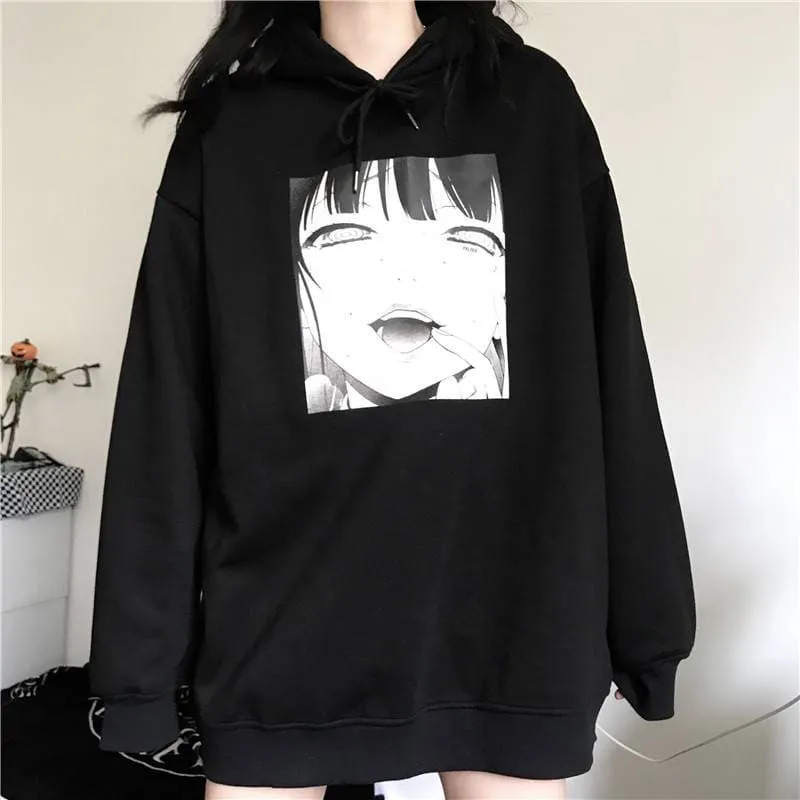 B/W Anime Hoodie