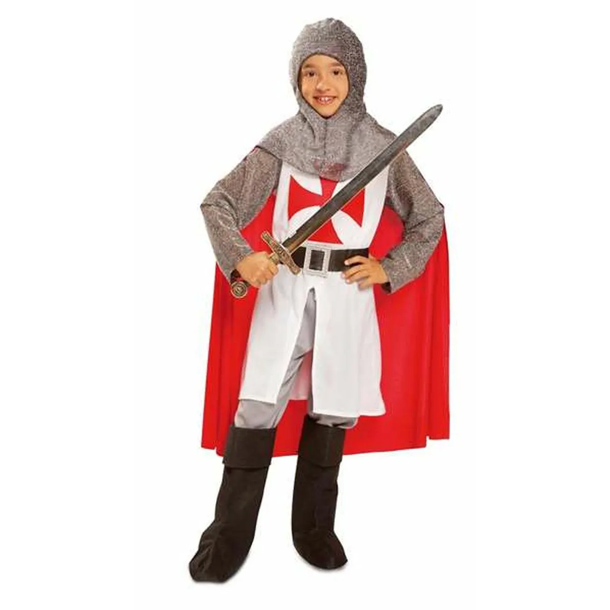 Costume for Children My Other Me Medieval Knight 7-9 Years (6 Pieces)