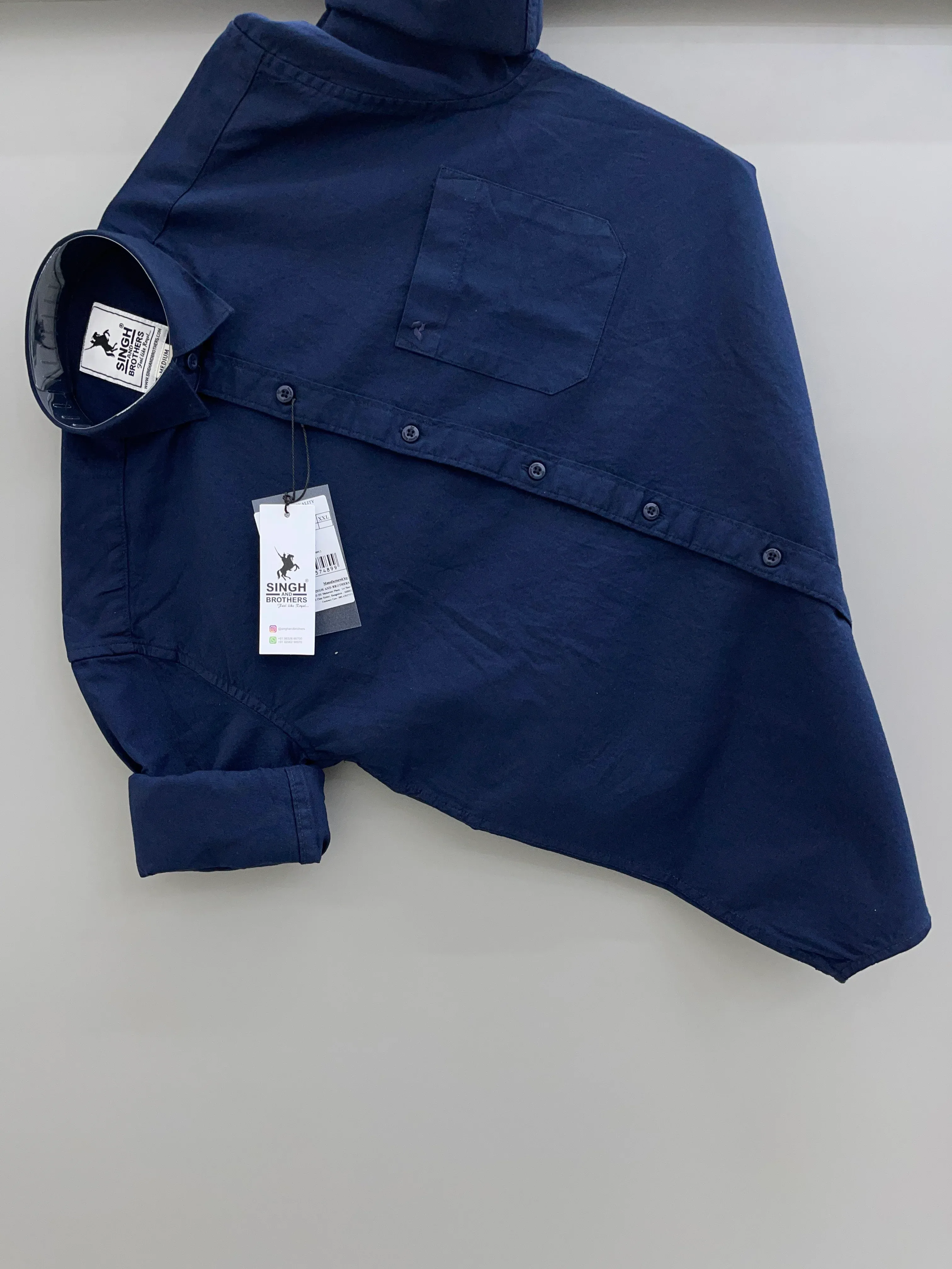 Cotton Oxford Shirt  S-23