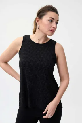 Cowl Neck Sleeveless Top in Black 224067 by Joseph Ribkoff  - OUTLET SALE