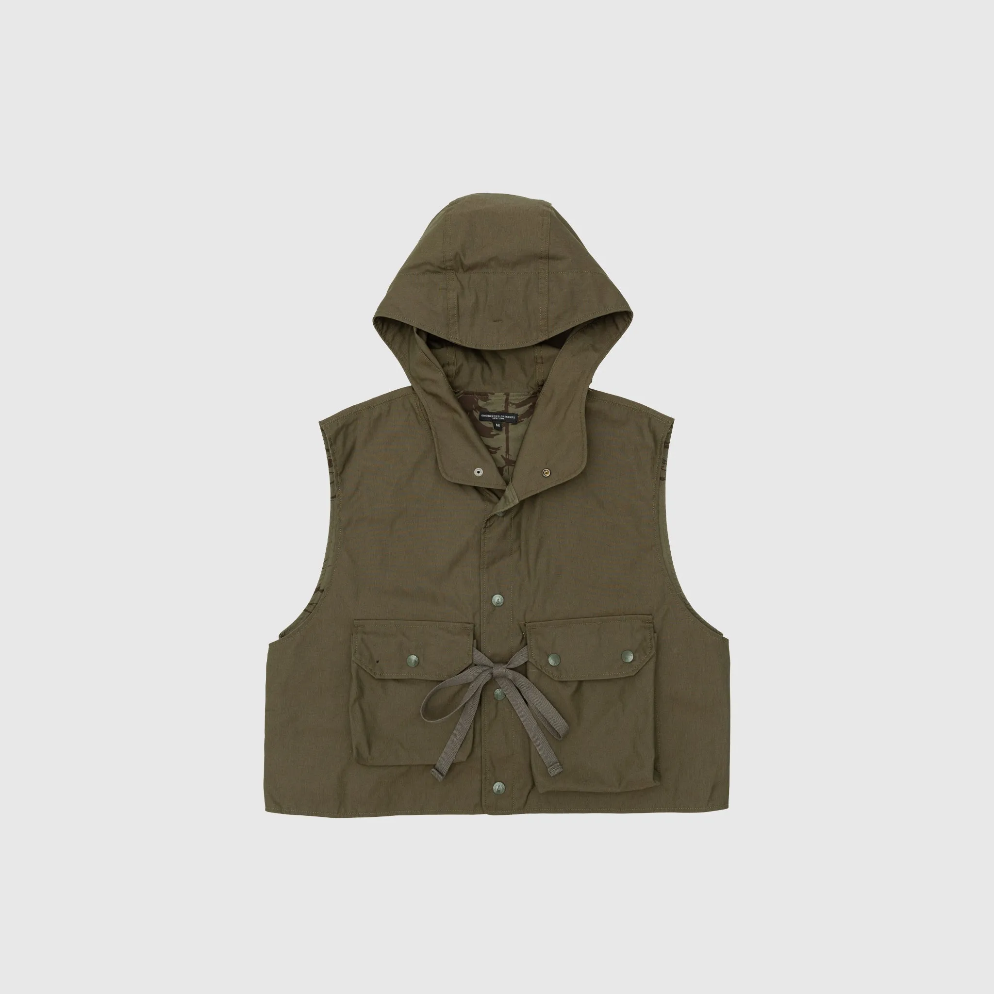 CP WEATHER HOODED SHORT VEST