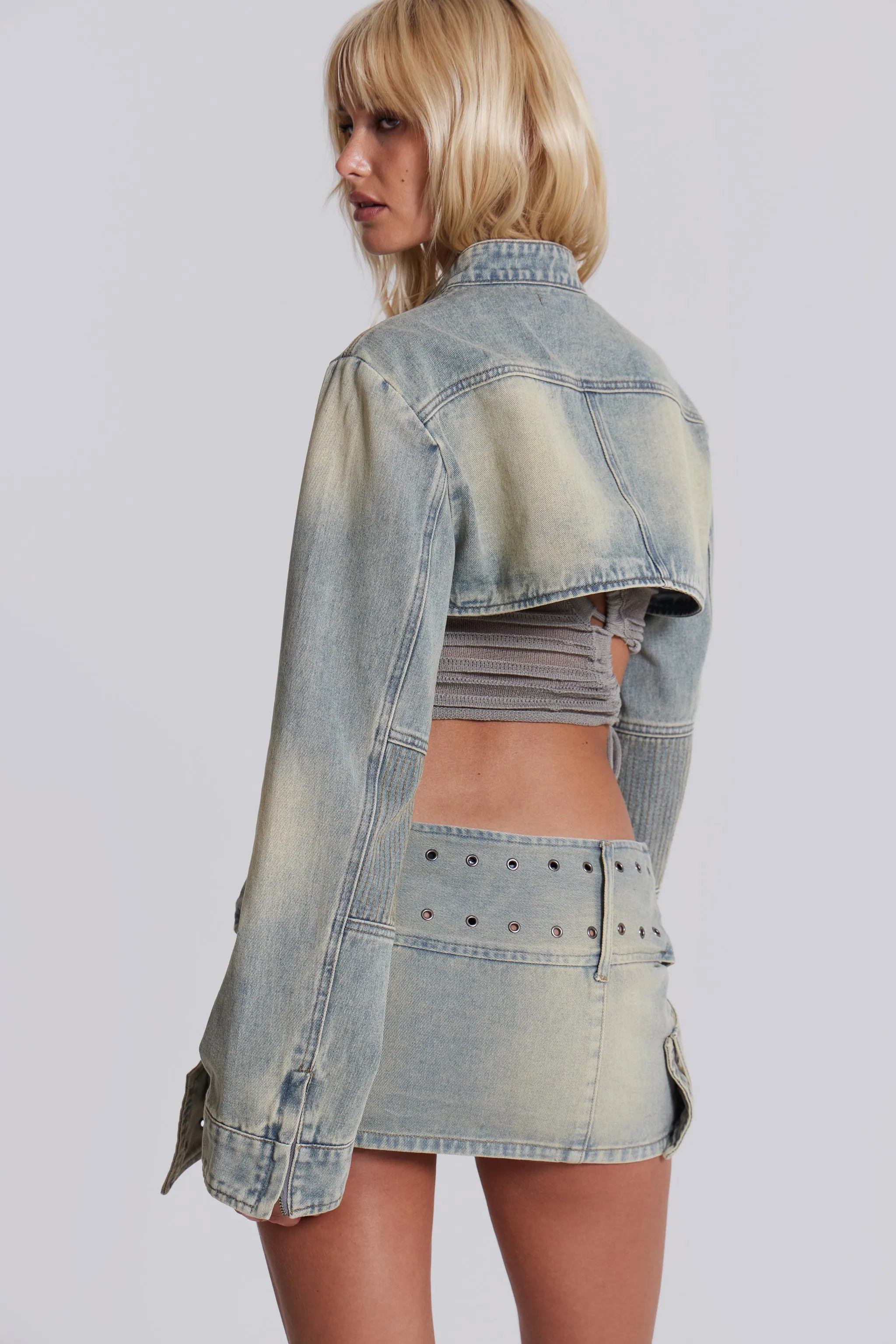 Denim Assassin Ultra Cropped Jacket