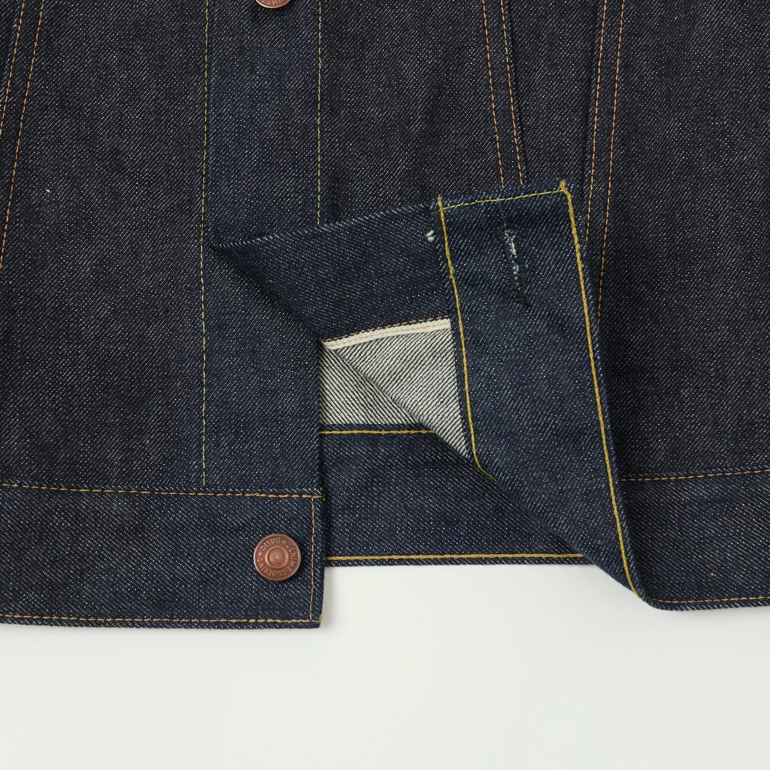 Denime 233 Type III Jacket Raw - Indigo