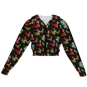 Disney Toy Story Roundup Friends Women's Cropped Zipper Jacket