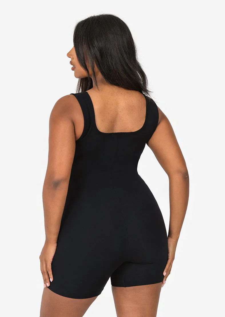 Effortless Shortie/Onesie Black