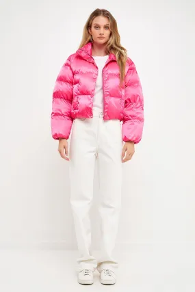 English Factory - Puffer Cropped Jacket