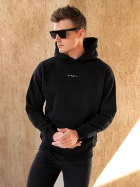 Evolved Lite Relaxed Hoodie - Black