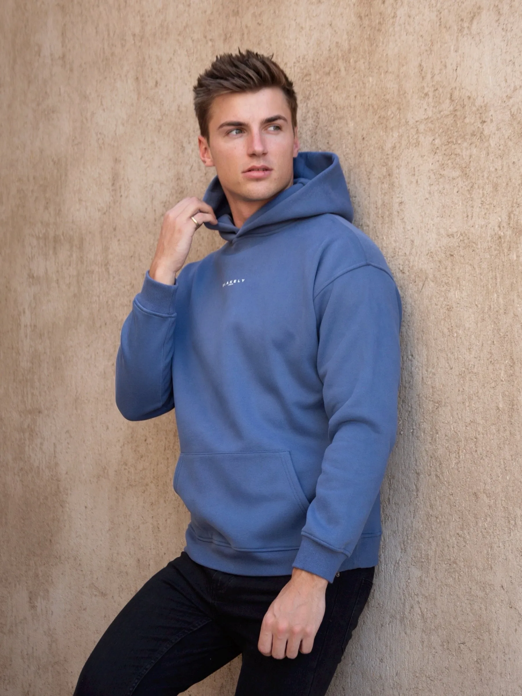 Evolved Lite Relaxed Hoodie - Blue