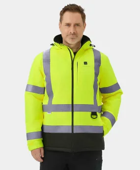 Flagstaff Men's Heated High-Visibility Jacket (Apparel Only)