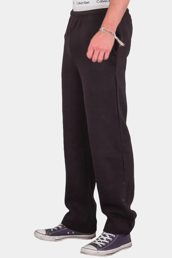 Fleece Open Ankle Joggers Tracksuit [Pack of 8]