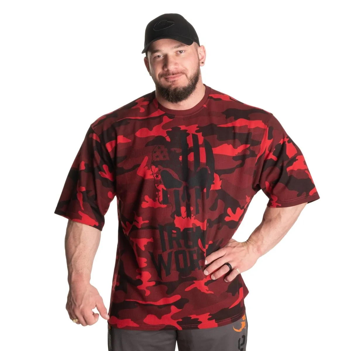 GASP Thermal Skull Tee - Red Camo