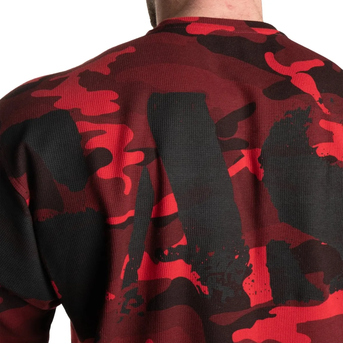 GASP Thermal Skull Tee - Red Camo