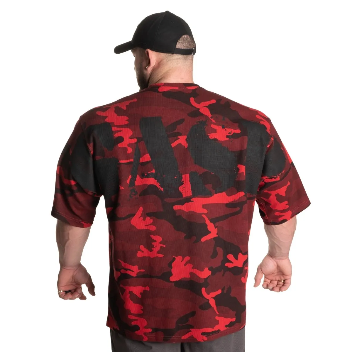 GASP Thermal Skull Tee - Red Camo