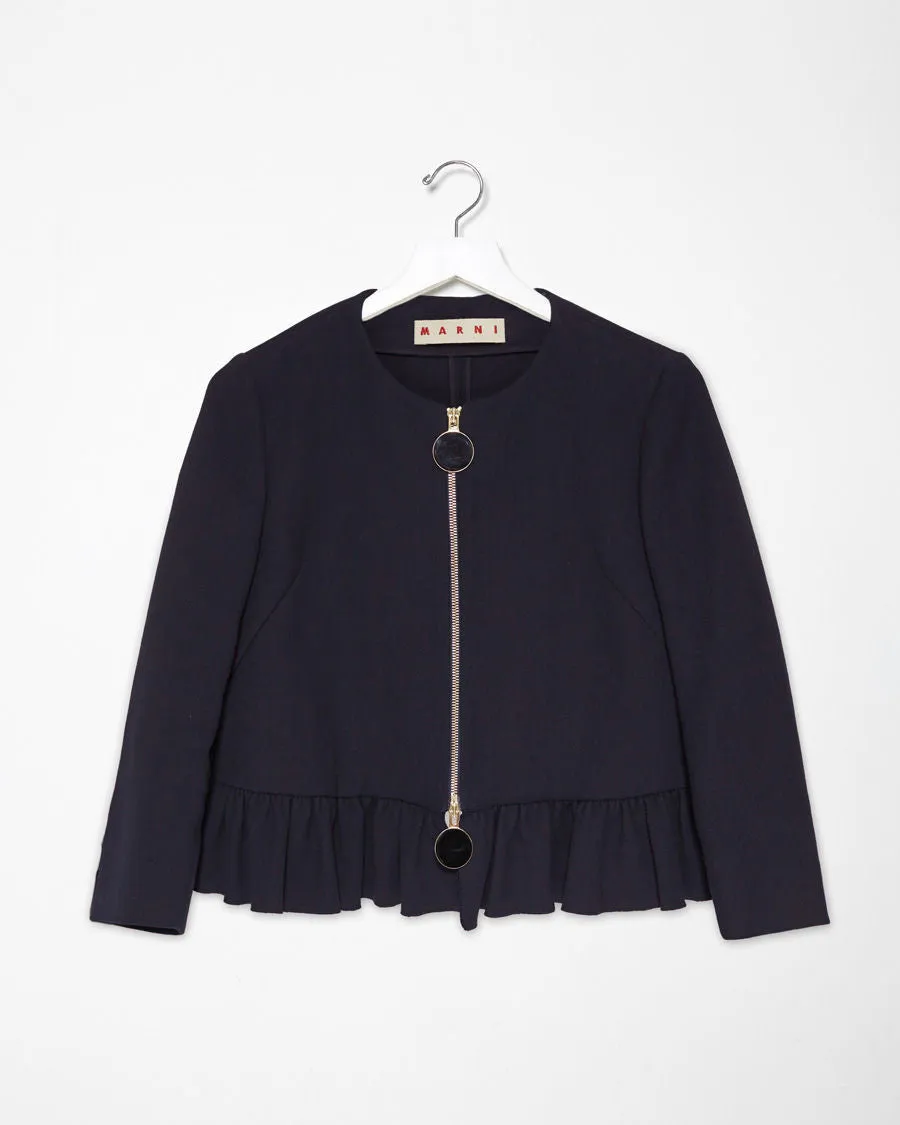 Gathered Hem Jacket