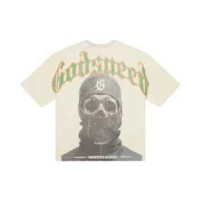 Godspeed Balaclava Season T-Shirt Bone