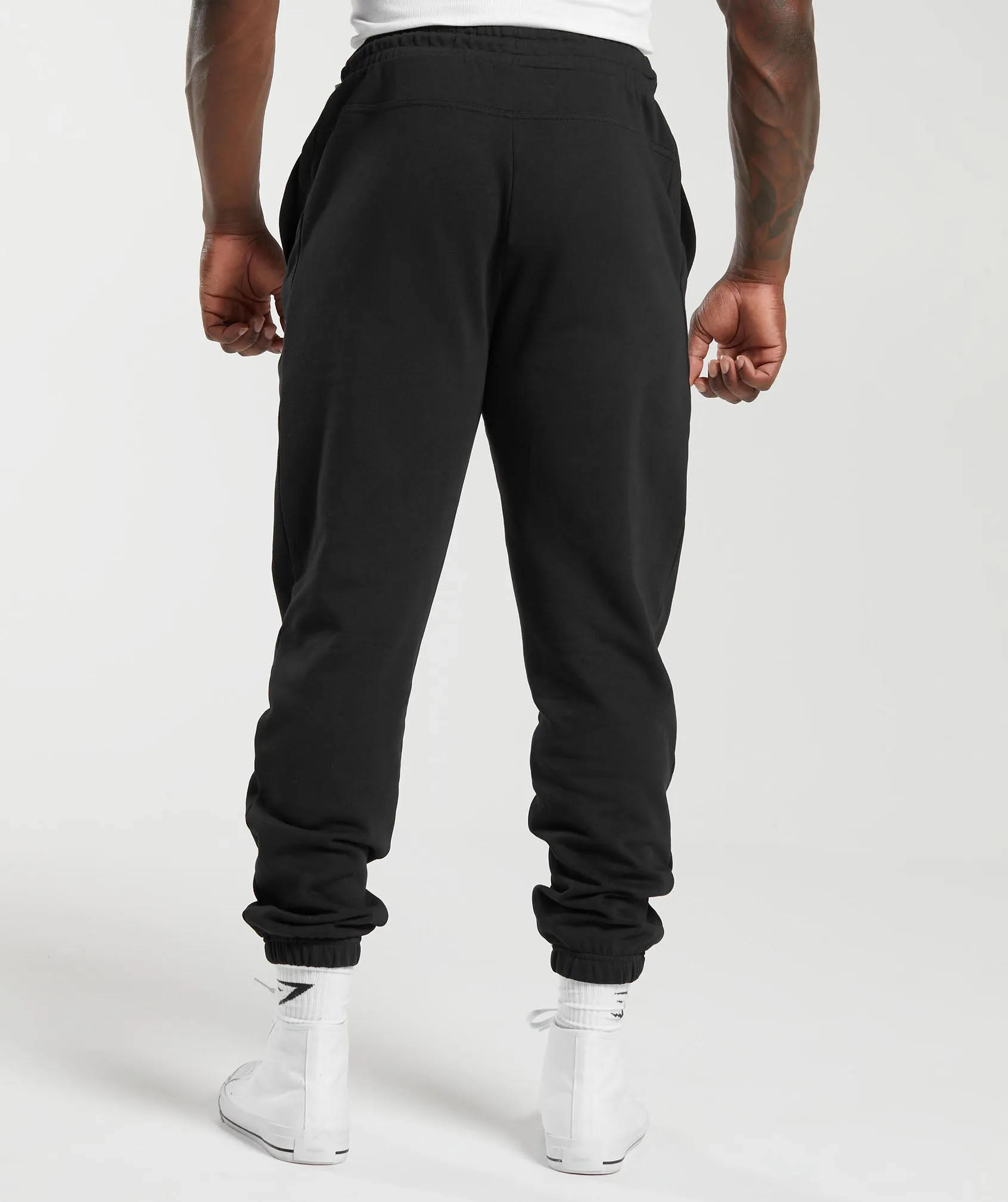 Gymshark Global Lifting Oversized Joggers - Black