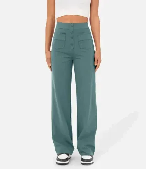 Hadley - High Waisted Elastic Pants